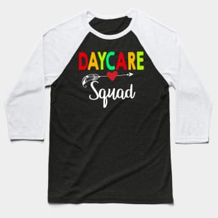 Daycare Squad Teacher Back To School Baseball T-Shirt